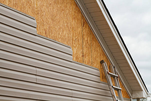 Professional Storm Damage Siding Repair technician working in Dublin, GA